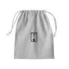 nishihigashi2022の１日5分だけch.モノクロロゴ Mini Drawstring Bag