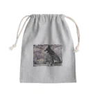 Toshiko’s shopの甲斐犬の大あくび Mini Drawstring Bag