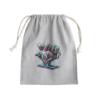 umebosi358のイリュージョンブックエンド - 本のバランスアート Mini Drawstring Bag