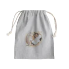 久留ねこ屋の久留ねこ屋　み～ち～く～１ Mini Drawstring Bag