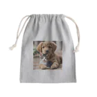 KONMORI_Chanのかわいい子猫と子犬 Mini Drawstring Bag