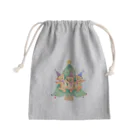 yugorohouseのクリスマスベアーズ Mini Drawstring Bag