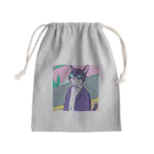 ブギーズのヌコ博士 Mini Drawstring Bag