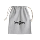 No Fishing No Life の山？　魚？ Mini Drawstring Bag