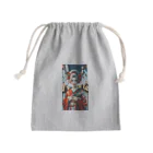 Modern Masteryの和洋折衷クリスマス Mini Drawstring Bag