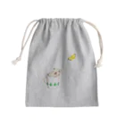 AriyamaSayuriの今日ものんびり。きんハムちゃん Mini Drawstring Bag