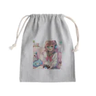 luckyTigerのゲーム女子 Mini Drawstring Bag