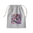 luckyTigerのゲーム女子 Mini Drawstring Bag