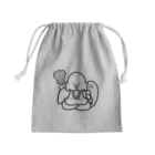 ゆーちゃんのおえかきの布袋さん。 Mini Drawstring Bag