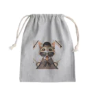 meow-sunniesのスマートニャンコ Mini Drawstring Bag