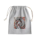 the blue seasonの龍の精鋭、武道の達人 Mini Drawstring Bag