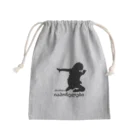 ノグチマサフミ🇬🇪ジョージアンダンサーの舞踊団【イアポネレビ】ロゴグッズ Mini Drawstring Bag