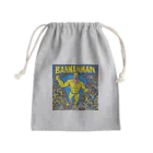 waka11の黄色のスーパーマン Mini Drawstring Bag