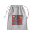 就労支援A型 ONE STEP | ワンステップの紅型シリーズ　イシガキシジュウカラ Mini Drawstring Bag