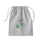 Happy Luckylaの【能登半島地震2024支援チャリティ―】ダジャレグッズ“石川県” Mini Drawstring Bag