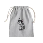 フレブルのブルくんの振り向きブルくん Mini Drawstring Bag