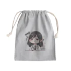 MIKAMIN SHOPのドクター♡感情日記（TIRED） Mini Drawstring Bag