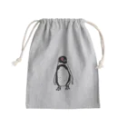 ゆるいペンギン屋のただ立ってるだけのフンボさん Mini Drawstring Bag