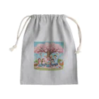 SOLLIMの春よ！来い！ Mini Drawstring Bag