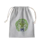 にんにんにんじゃの抹茶の小人 Mini Drawstring Bag