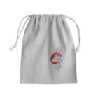 blue-birdの阿波牛 Mini Drawstring Bag