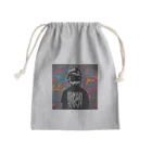 tatsujieの『怪しい男』 Mini Drawstring Bag