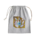 ほかほかしろくまのあったかざっかやのしろくまボウル Mini Drawstring Bag