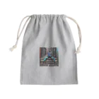 shiba9のパンクガール Mini Drawstring Bag