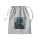 saloのbluegreen  Mini Drawstring Bag