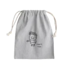 pilates_loversのピラティス氏グッズ Mini Drawstring Bag