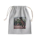 karakentobiuoch43のバスケティラノ Mini Drawstring Bag