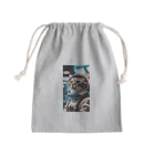 hekikiの旅立つ宇宙猫 Mini Drawstring Bag