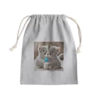 xwd28の双子の子猫 Mini Drawstring Bag
