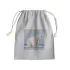 Akihakuのローポリしろくまくん Mini Drawstring Bag