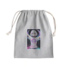 ほっこりアニメマートのかわいいイラストグッズ Mini Drawstring Bag