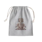 干支シティの酉の花嫁 Mini Drawstring Bag