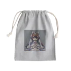 干支シティの午の花嫁 Mini Drawstring Bag