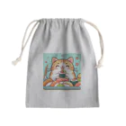 zuuu-の☆す☆し☆ね☆こ☆ Mini Drawstring Bag