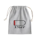 1%erの1%er - ITEMS Mini Drawstring Bag