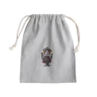 LISPのアルピニスト猫ちゃん３ Mini Drawstring Bag