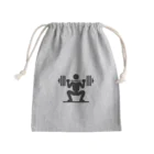 KIKiのバーベルスクワット Mini Drawstring Bag