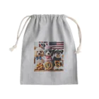 Kおばさんの我らプレッツェ隊！ Mini Drawstring Bag