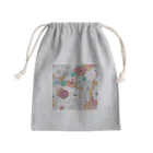 moko's merry shopのはなさき Mini Drawstring Bag