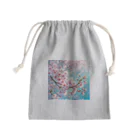 終わらない夢🌈の美しい桜🌸✨ Mini Drawstring Bag