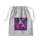 animal_worldの街を支配する大王ウサギ Mini Drawstring Bag