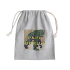 TKSTYLE_DESIGN_OFFICEのPAPA GORILA Mini Drawstring Bag