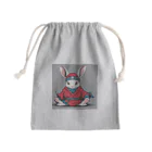 kawaki-yの忍者うさぎ Mini Drawstring Bag