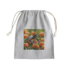 saijo79のオレンジミドリガメ Mini Drawstring Bag
