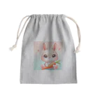 激カワポテぐっずのうるうるうさ子ちゃん🥕 Mini Drawstring Bag