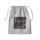 DISNのレトロな車 Mini Drawstring Bag